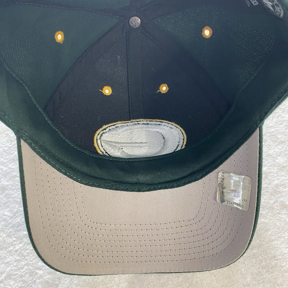 Green Bay Packers '47 Brand Strapback Hat NFL Adjustable Green Cap One Size - Picture 4 of 5